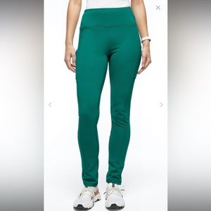 Jaanuu Women's Yoga Scrub Pant Hunter Green Small